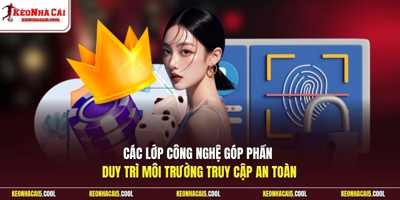 Các lớp công nghệ góp phần duy trì môi trường truy cập an toàn