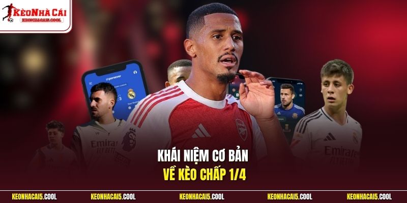 Khái niệm cơ bản về kèo chấp 1/4​