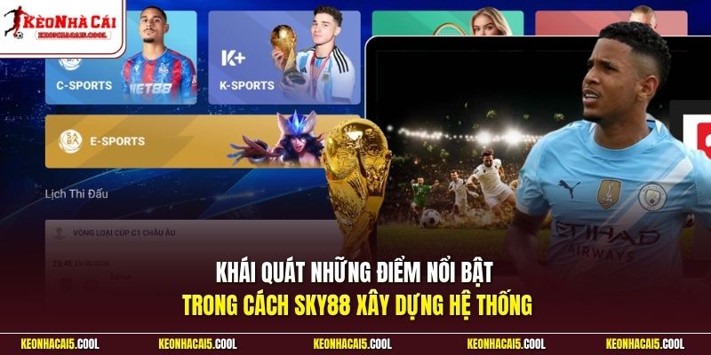 Khái quát những điểm nổi bật trong cách Sky88 xây dựng hệ thống