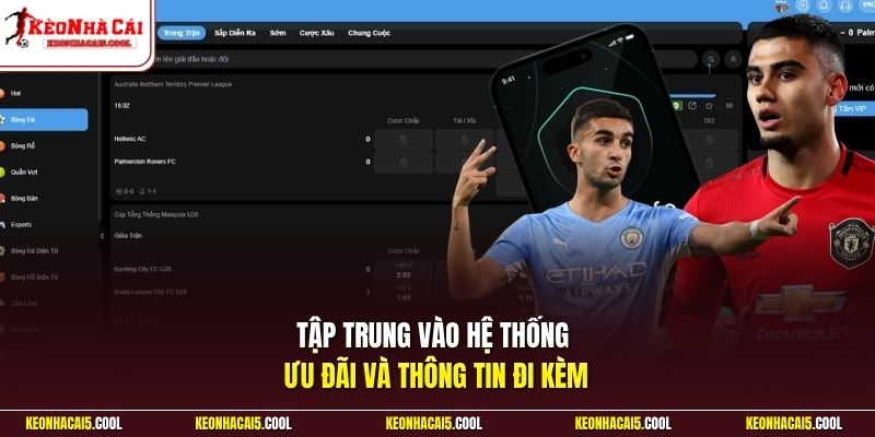 Tập trung vào hệ thống ưu đãi và thông tin đi kèm